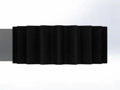 Engrenagem de Portao Eletrico Eletric Door Gear Dia 32 x 12 3D model