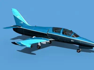 Aero Vodochody L-39C Albatross V07 3D model