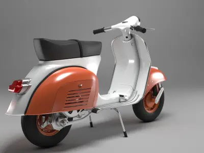 Vespa 150 1960 Scooter 3D model