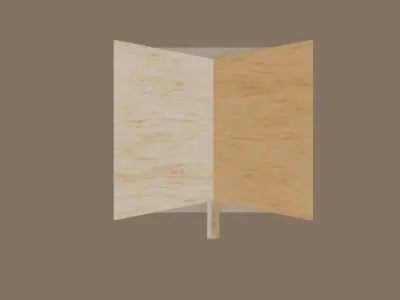 Bird House Low-poly 3D model