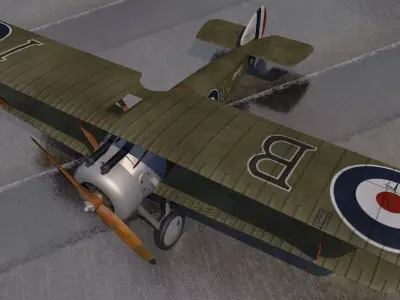 Sopwith Camel 3D model