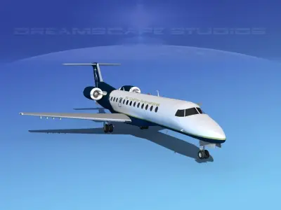 Embraer ERJ-135 Air Charter Intl 3D model