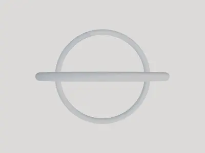 Storefront Display Plank Geometry Only No Textures No Materials 3D model