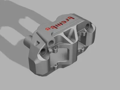Brembo caliper M4 3D model