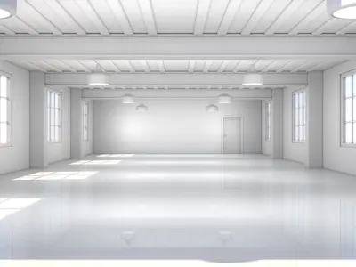 Loft Office 3D model