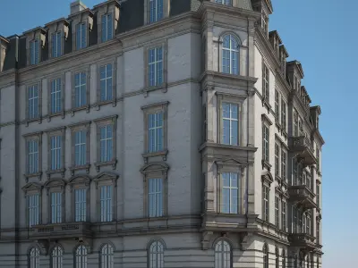 City Building 04 3D model