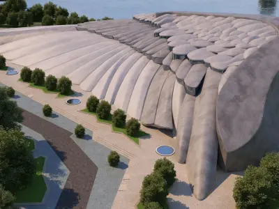 0120 - Bird Wing Project - 2Ds Drawing - 3Ds Files 3D model