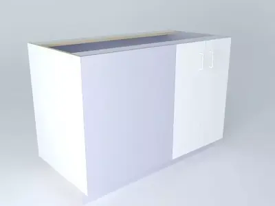 BB2D0D cabinet Free 3D model