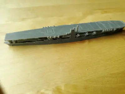 Japanese Aircraft Carrier Akagi 3D print model