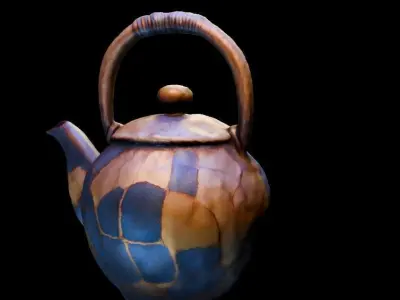 Teapot 1 Free low-poly 3D model