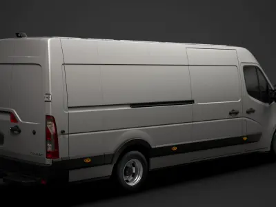 Renault Master L4H2 Van 2020 3D model
