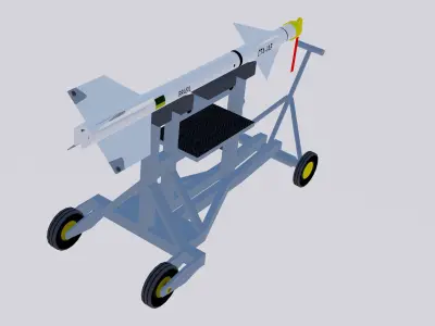 MAA-1 Piranha 3D model