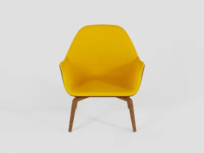 Free Armchair Free low-poly 3D model