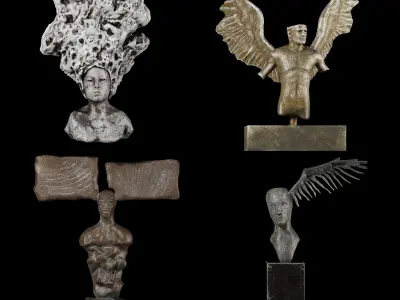 Human Sculptures  3D model