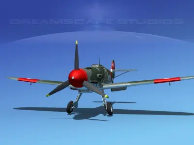 Messerschmitt BF-109 V18 3D model