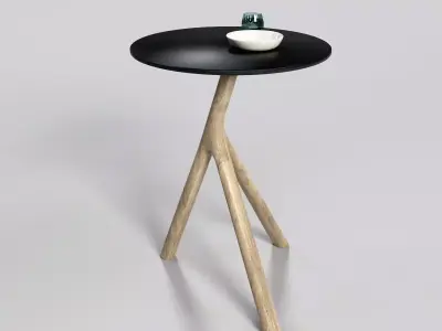 STORK side table Low-poly 3D model