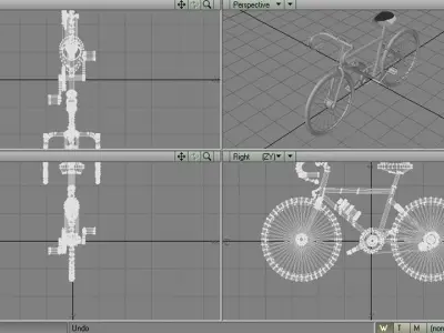 Bicycle - Racng 3D model
