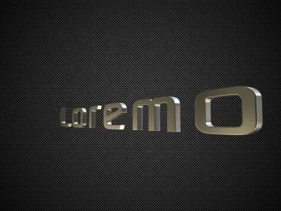 loremo logo 3D model