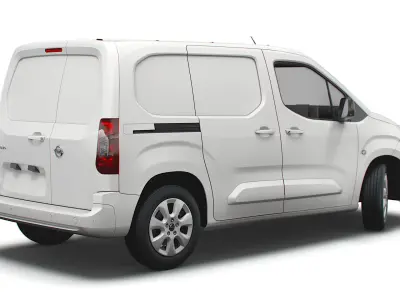 Opel Combo SWB Limited Edition Van 2021 3D model