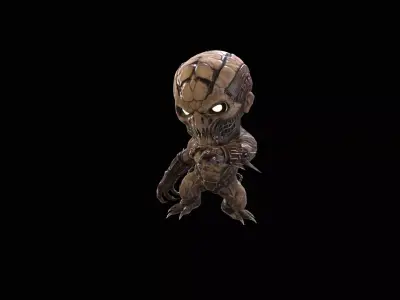 ChibiNecro2Pack2 Low-poly 3D model