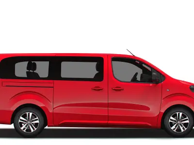 Citroen e SpaceTourer XL 2024 3D model