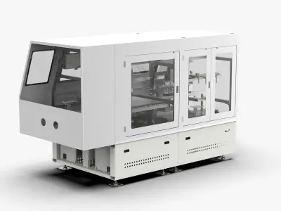 AOI Equipment Korean LCD Panel Industry 3D model