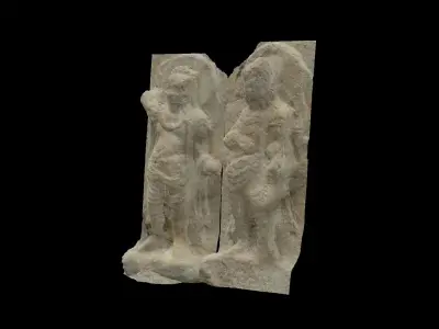 Stone Relievo 3D model