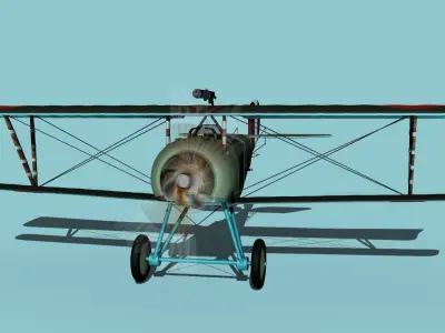 Nieuport 11 VHP V08 3D model
