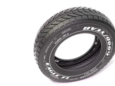 GOOD YEAR TYRE MODEL  Low-poly 3D model
