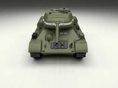 T-34 76 85 Pack 3D model