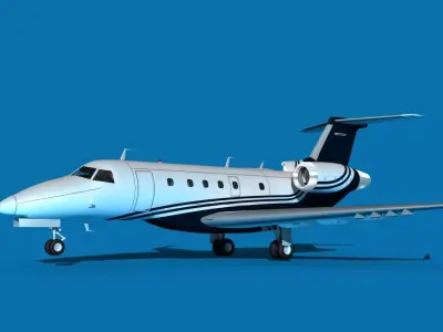 Embraer Praetor 500 V04 3D model
