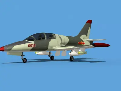 Aero Vodochody L-39C Albatross China 3D model