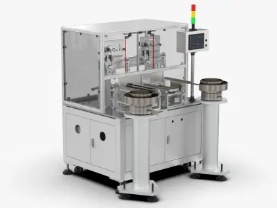 Automatic Plug-in Induction Vibration Feeding Soldering Machine 3D model