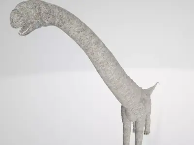 Argentinosaurus Dinosaur Low-poly 3D model