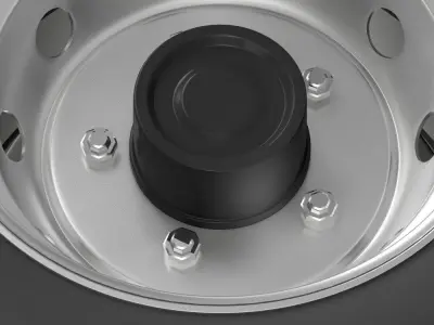 Nissan  wheel Cabstar 3D model