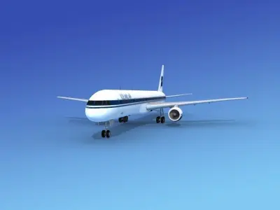 Boeing 757-300 Icelandair 3D model