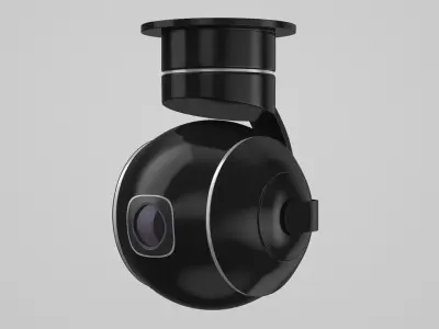 Security Camera 08 3D model