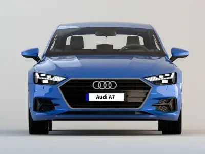 Audi A7 Sportback 2015 Free 3D model