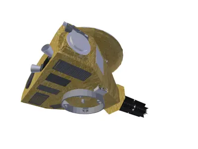 New Horizons 3D model