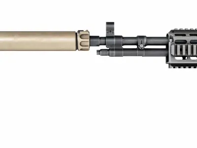 MK14 MOD1 Enhanced Battle Rifle 3D model