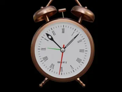 Table clock 3D model
