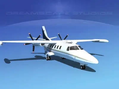 Dreamscape AF-44 Star Executive V04 3D model