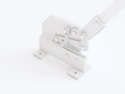 Hand plate shear tools 3D model