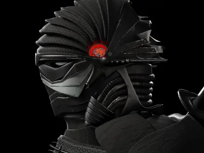 Warrior Helmet Ancient Low-poly 3D model