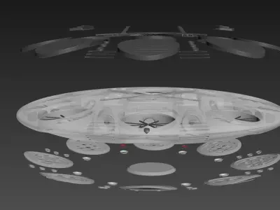 24 Winds - The Final Vehicle - Concept 02 3D print model