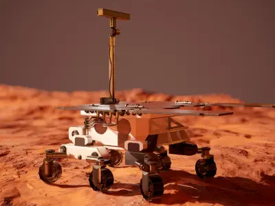 ExoMars Mars Rover 3D model