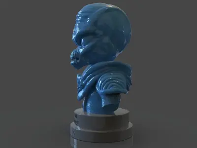 Crypto 137 Destroy all Humans Bust 3D print model