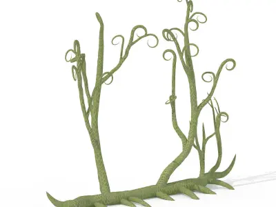 2020 XfrogPlants Prehistoric Library  3D model