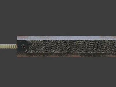 BERSERK DRAGONSLAYER Low-poly 3D model