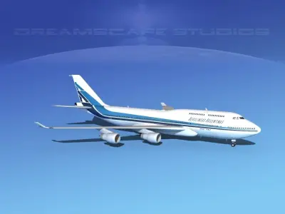 Boeing 747-400 Aerolineas Argentinas 3D model